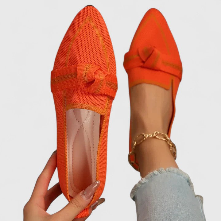 Elizabeth | Women’s Pointed Toe Slip On Loafer Flats