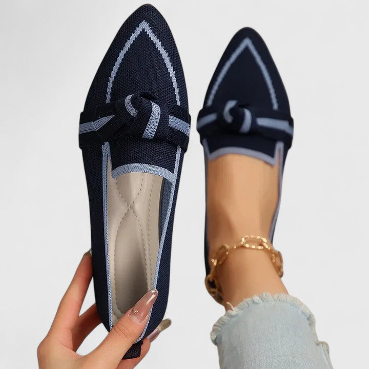 Elizabeth | Women’s Pointed Toe Slip On Loafer Flats