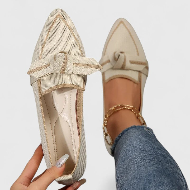 Elizabeth | Women’s Pointed Toe Slip On Loafer Flats