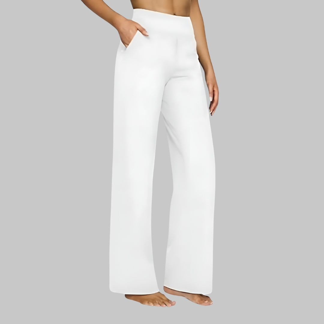 Elizabeth | Women’s Stretch High Rise Tapered Dress Pants