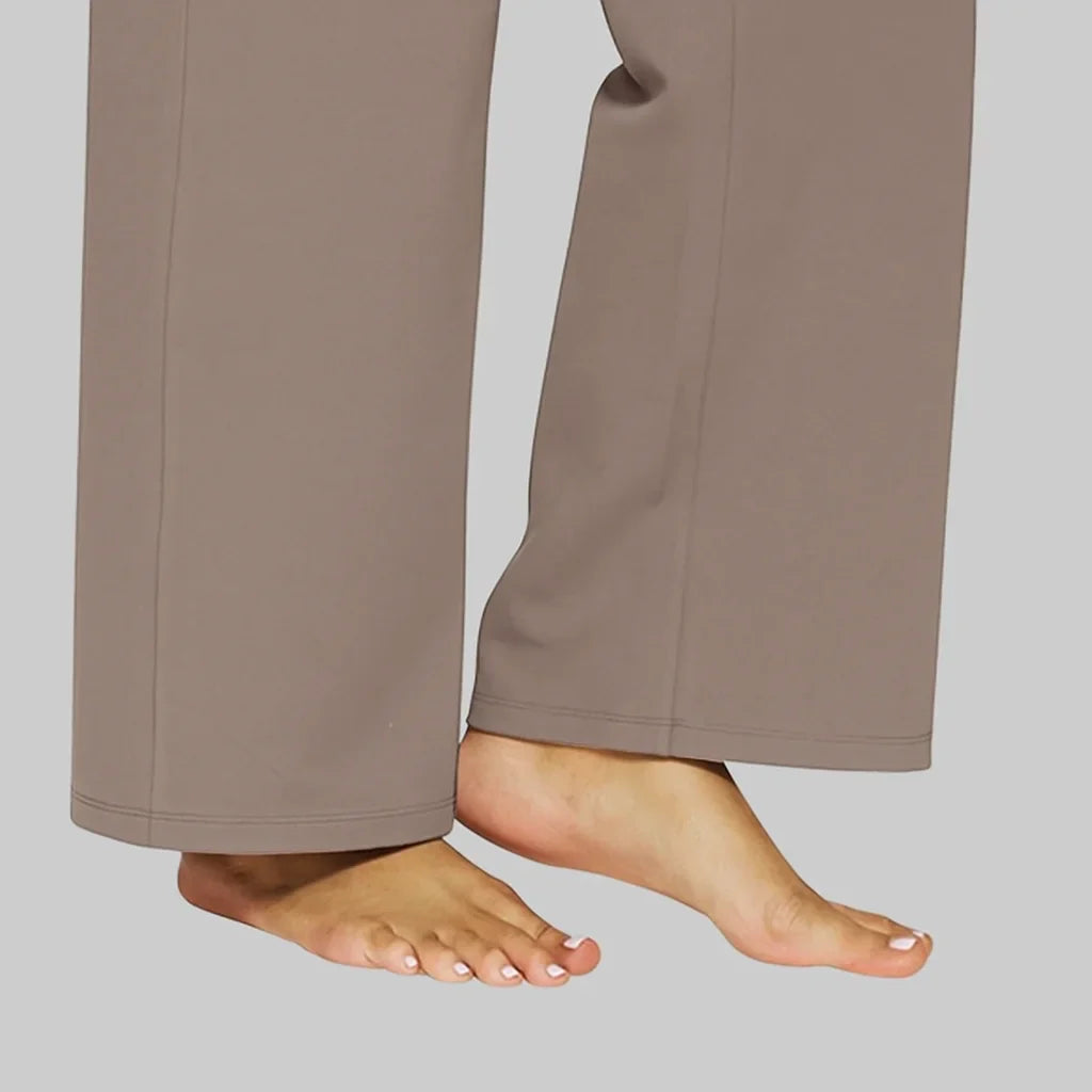 Elizabeth | Women’s Stretch High Rise Tapered Dress Pants