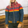 Elvira | Women’s Zip Front Long Sleeve Hooded Winter Jacket