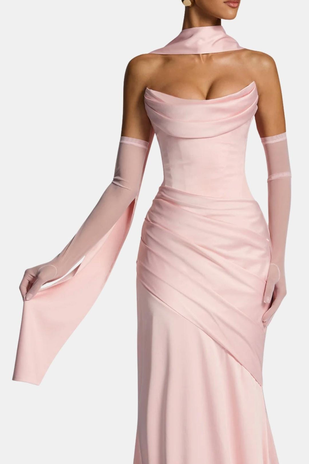 Emilie | Women's Long Flowing Draped Shawl Scarf