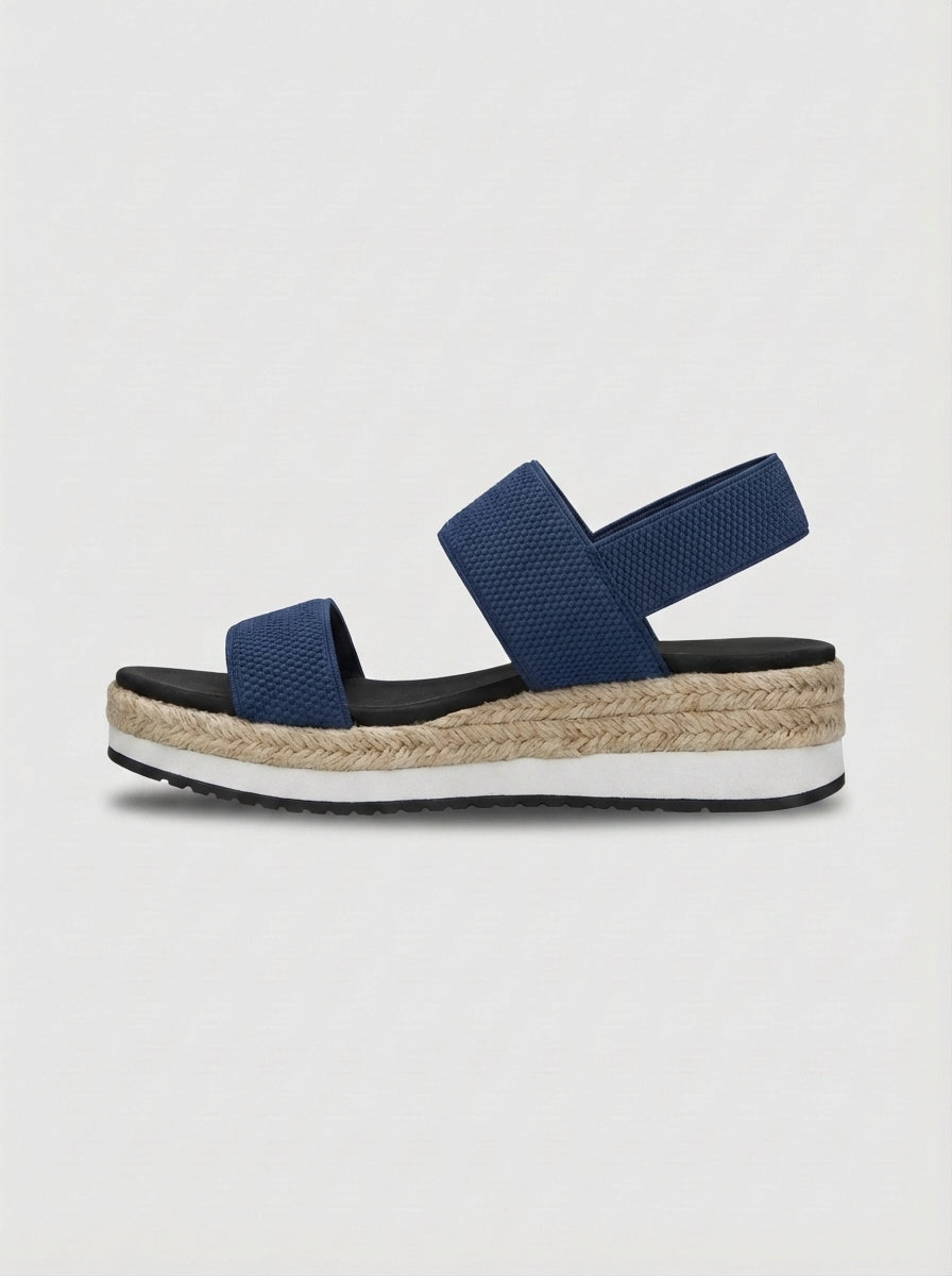 Emma | Women’s Open Toe Double Strap Summer Platform Sandals