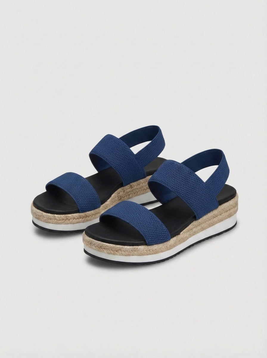Emma | Women’s Open Toe Double Strap Summer Platform Sandals