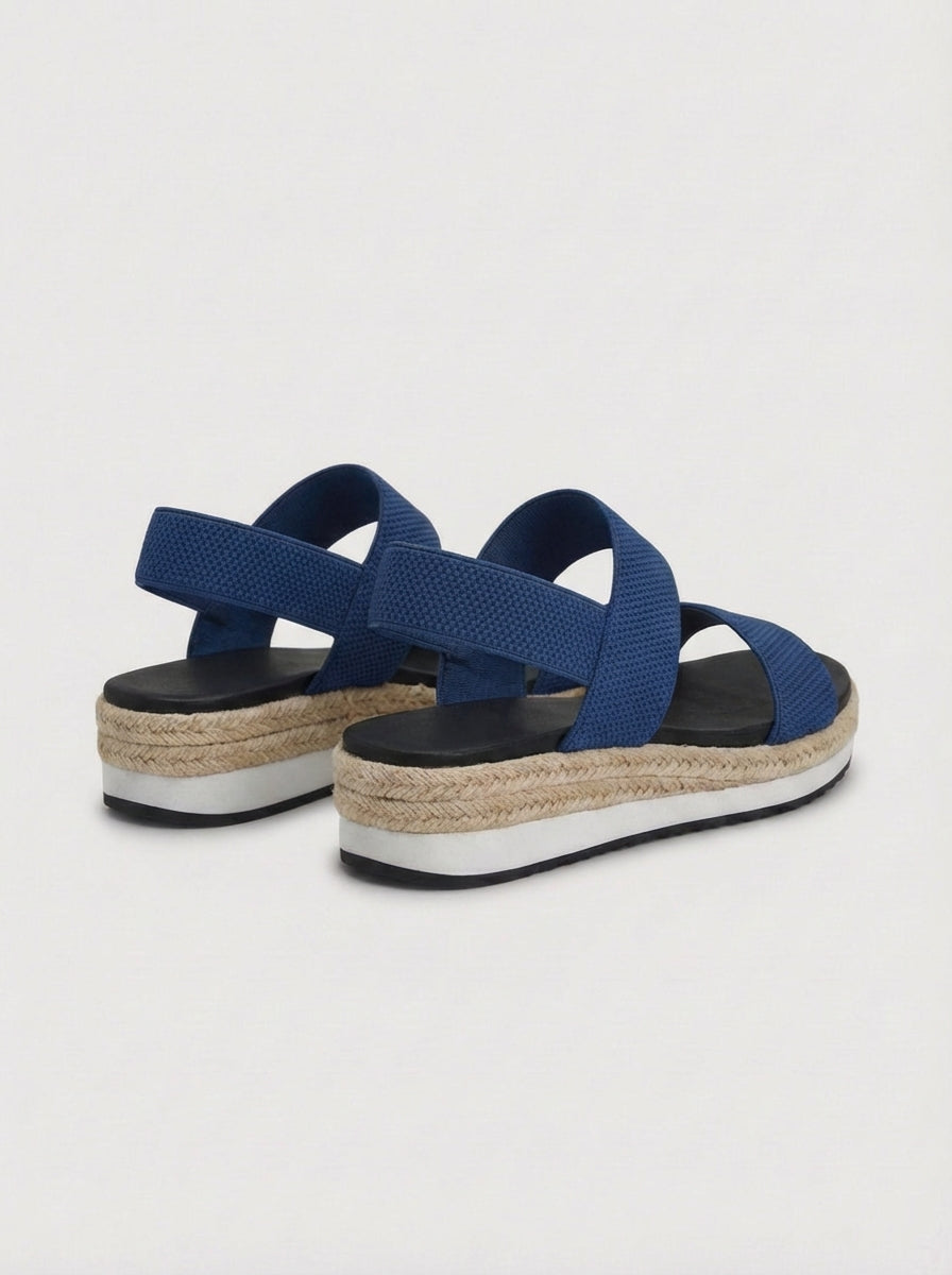 Emma | Women’s Open Toe Double Strap Summer Platform Sandals