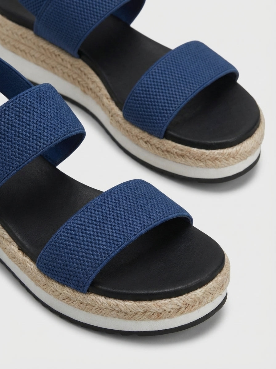 Emma | Women’s Open Toe Double Strap Summer Platform Sandals