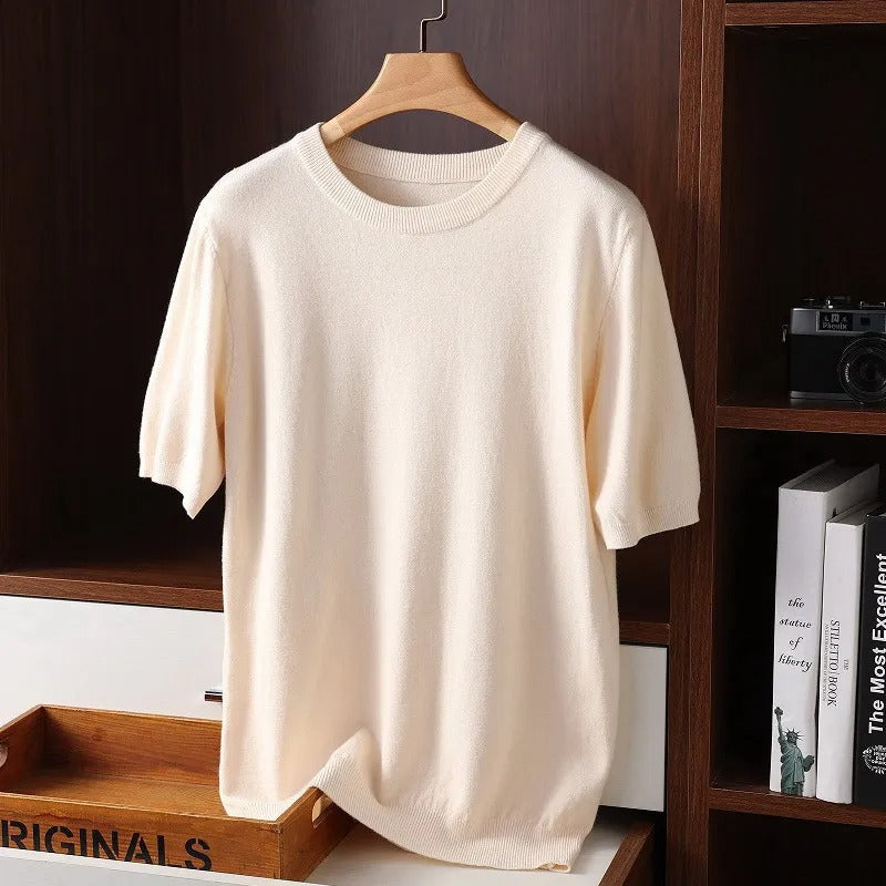 Emmanuel | Men's Short Sleeve Crew Neck Summer Shirt