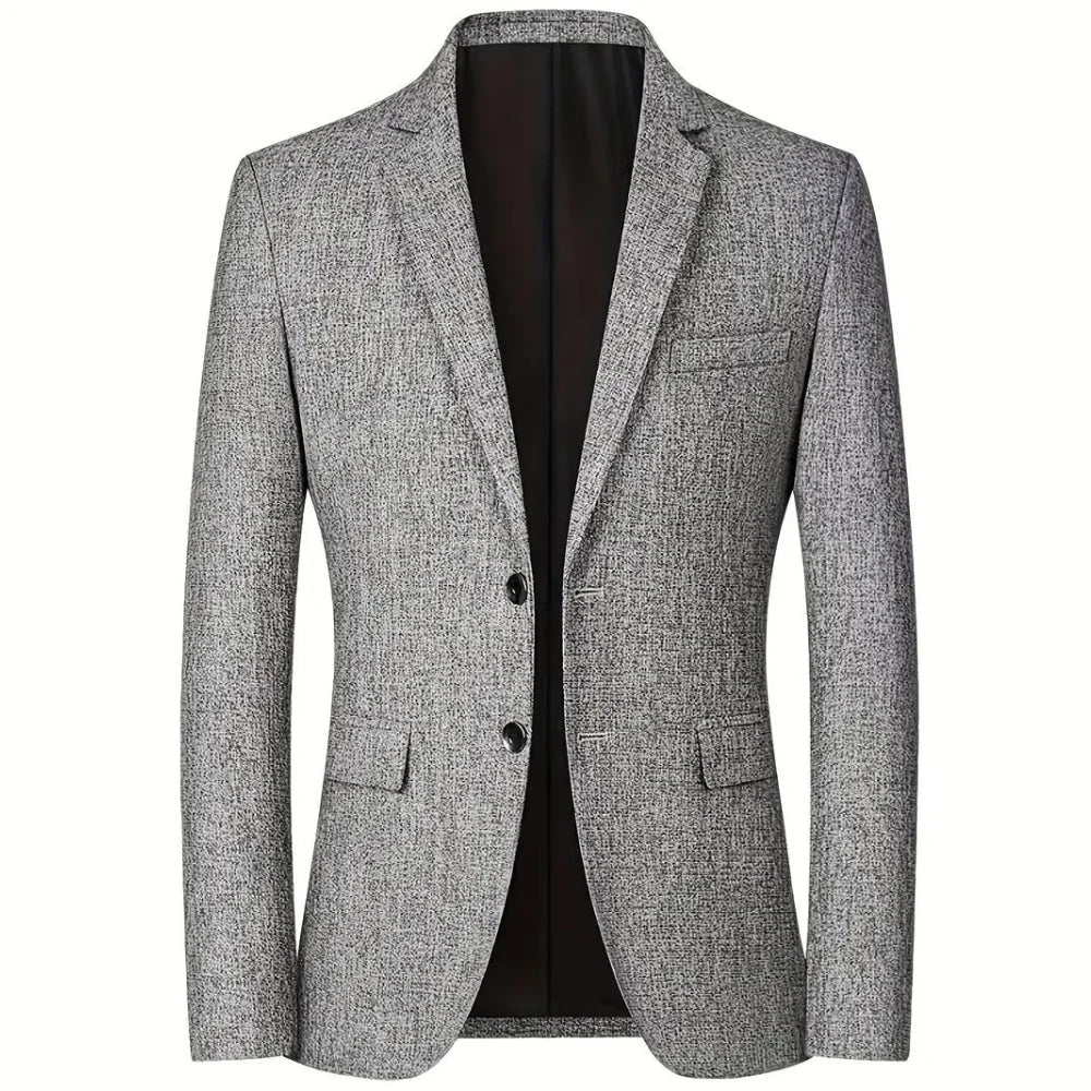 Ephraim | Men’s Long Sleeve Single Breasted Button Front Blazer
