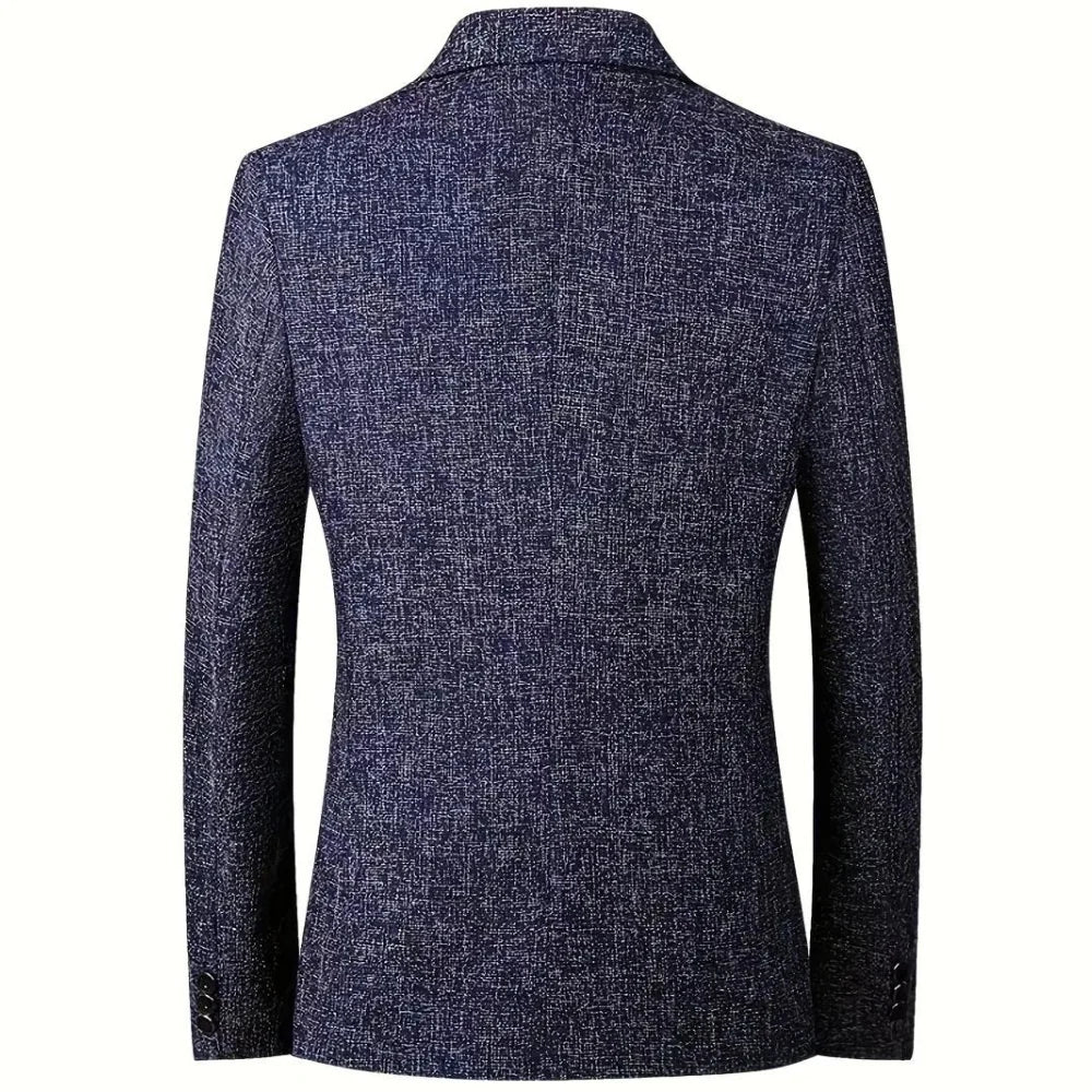 Ephraim | Men’s Long Sleeve Single Breasted Button Front Blazer