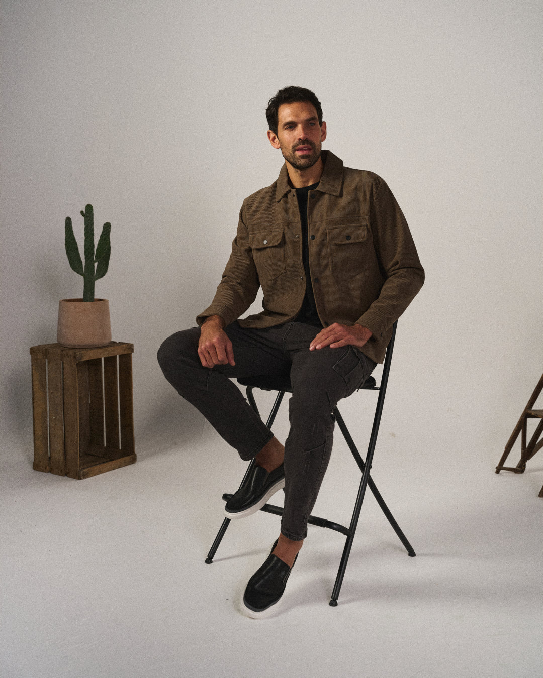 Ernesto | Men's Low-Top Round Toe Slip-On Dress Shoes