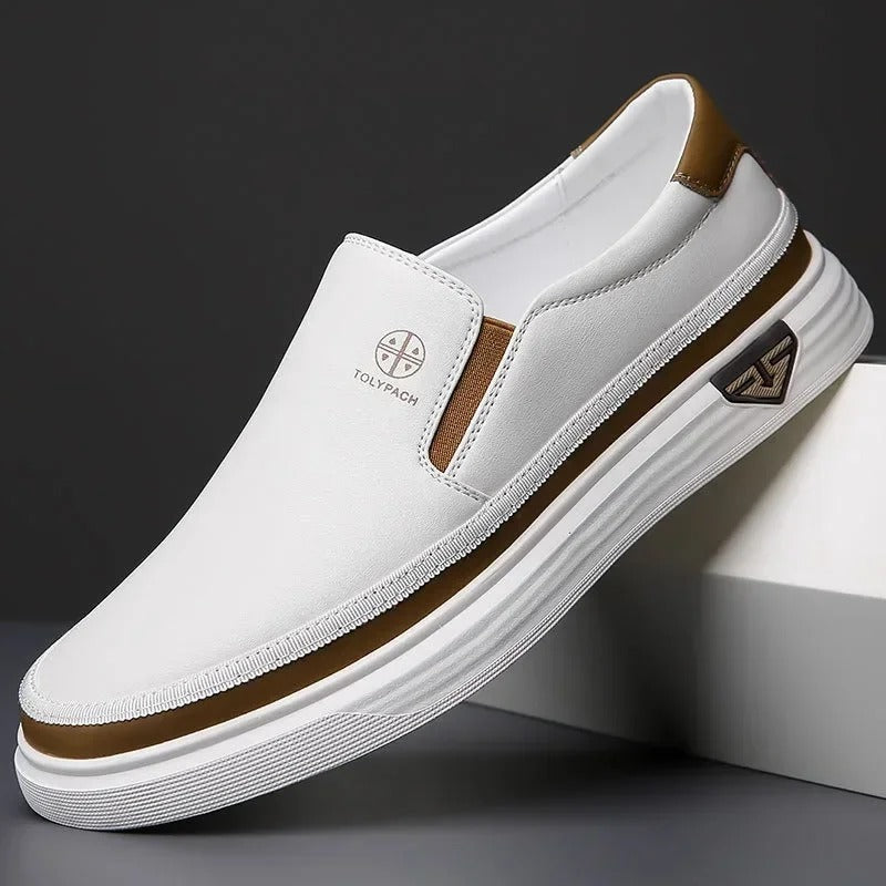 Ernesto | Men's Low-Top Round Toe Slip-On Dress Shoes