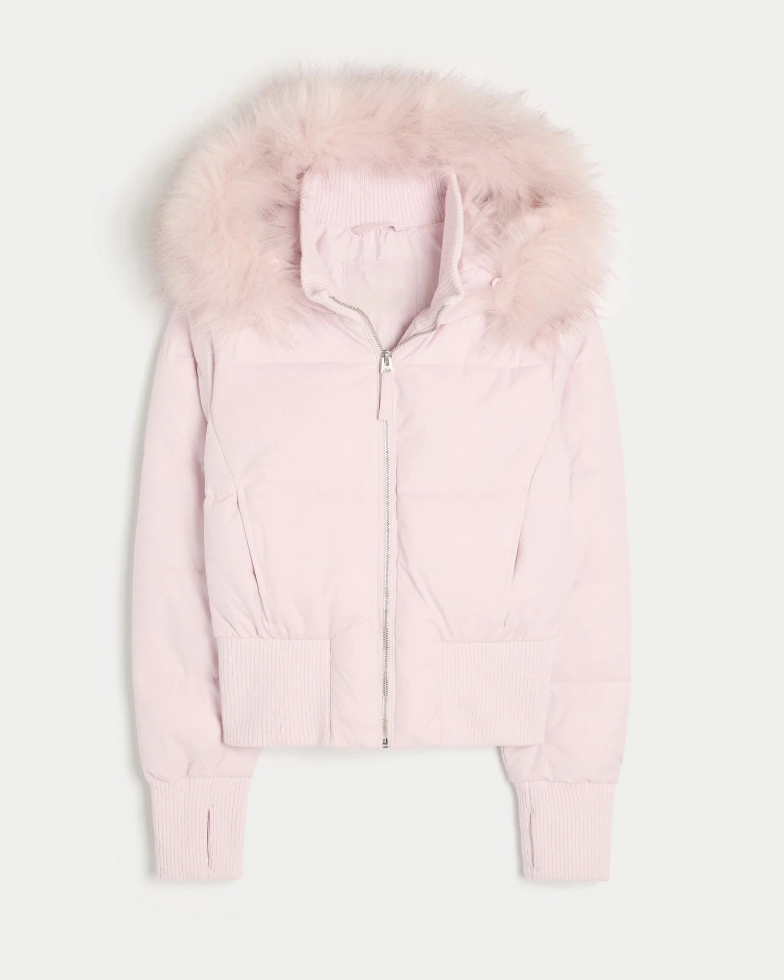 Estelle | Women's Zip Front Long Sleeve Hooded Collared Jacket