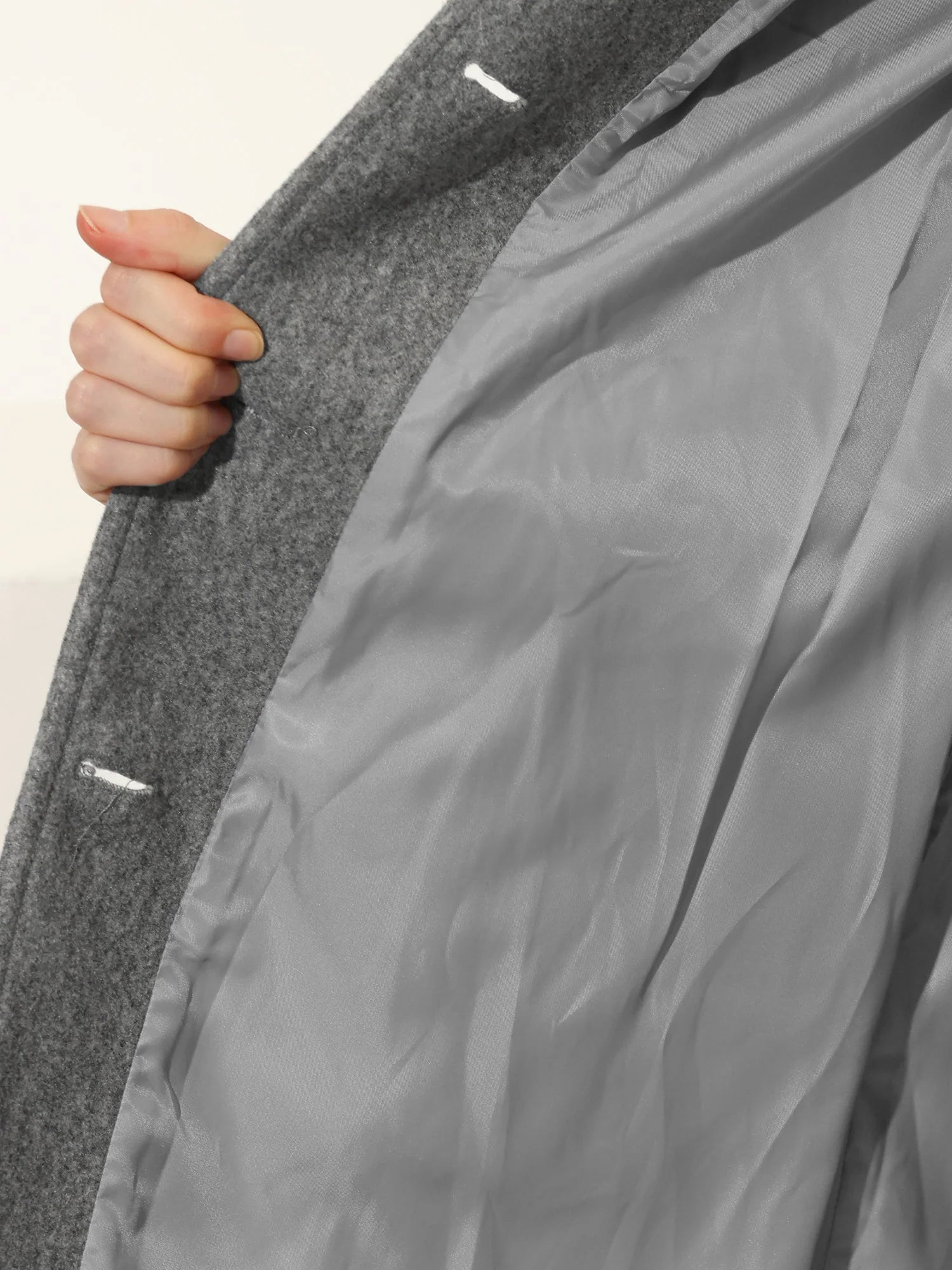 Esther | Women's Button Front Single Breasted Pockets Trench Coat