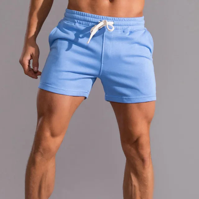 Ethan | Men’s Drawstring Knee Length Summer Shorts
