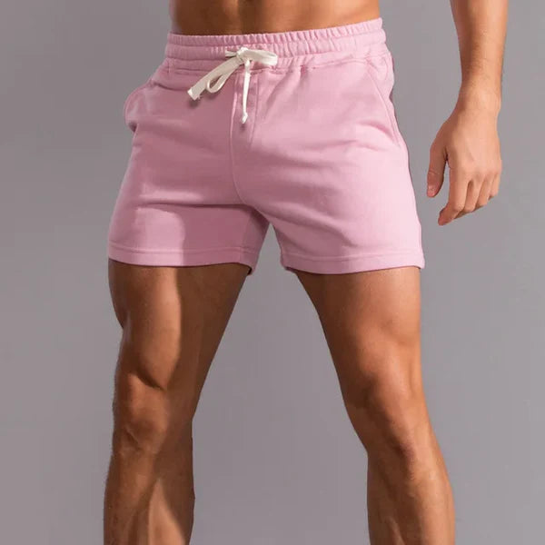 Ethan | Men’s Drawstring Knee Length Summer Shorts