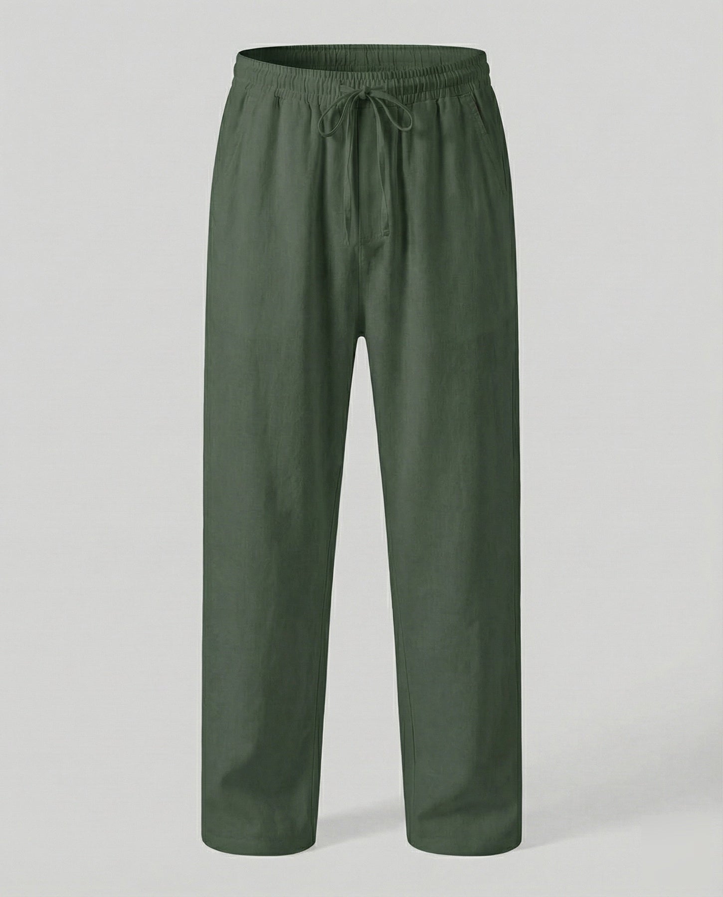 Everett | Men's Elastic Waist Drawstring Summer Trousers