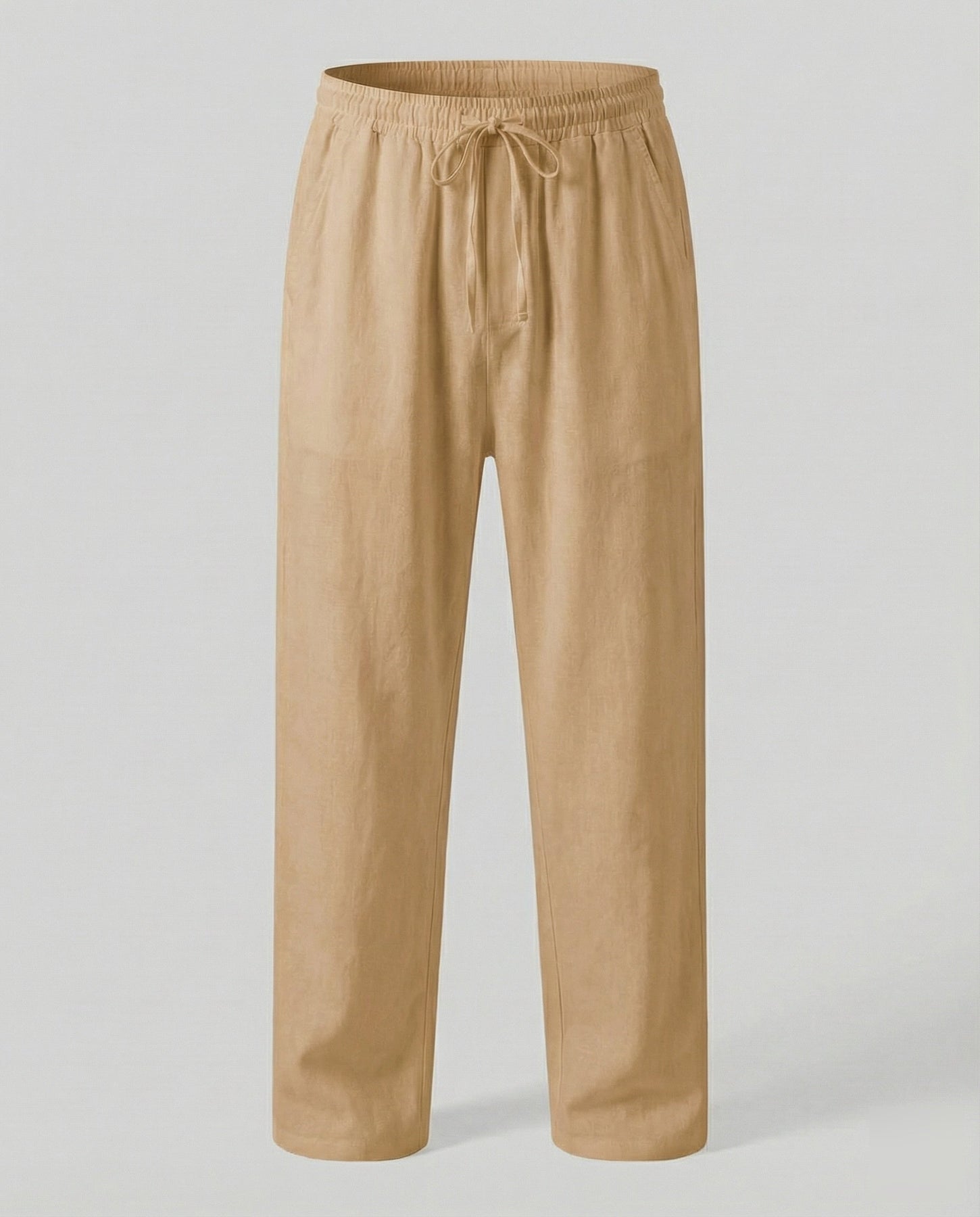 Everett | Men's Elastic Waist Drawstring Summer Trousers