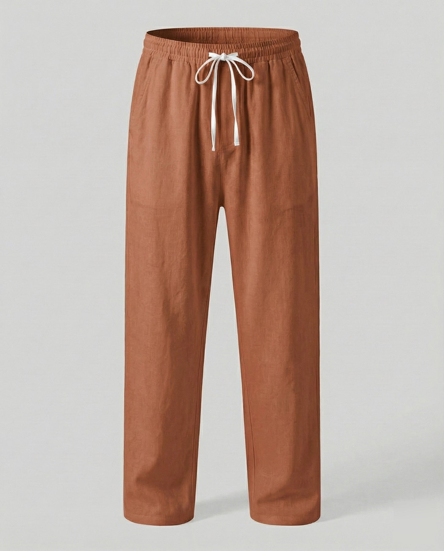 Everett | Men's Elastic Waist Drawstring Summer Trousers