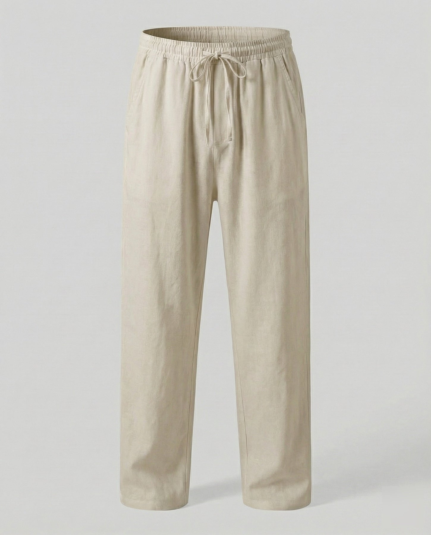 Everett | Men's Elastic Waist Drawstring Summer Trousers