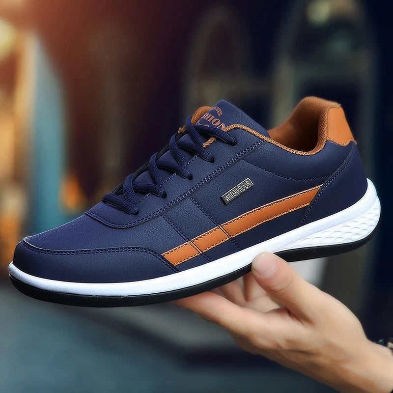 Finnegan | Men's Round Toe Lace Up Low Top Walking Shoes