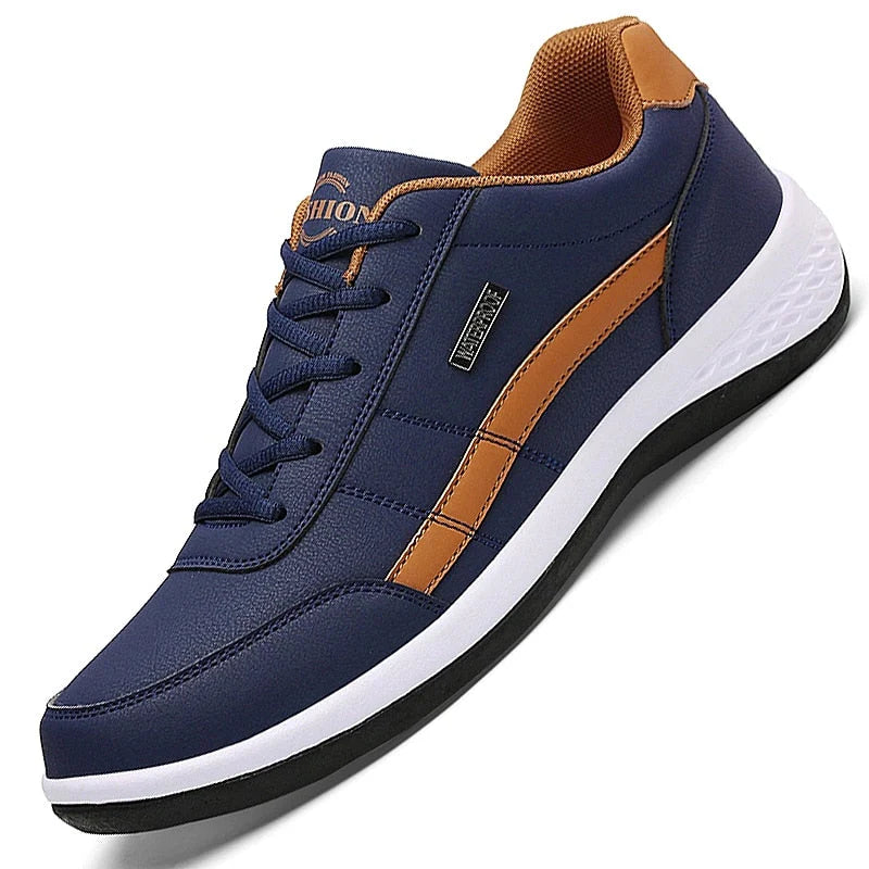 Finnegan | Men's Round Toe Lace Up Low Top Walking Shoes