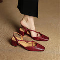 Florence | Women’s Low Profile Block Heel Slingback Sandals