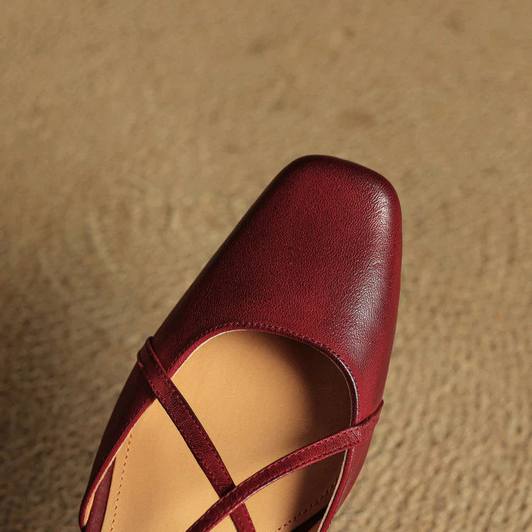 Florence | Women’s Low Profile Block Heel Slingback Sandals