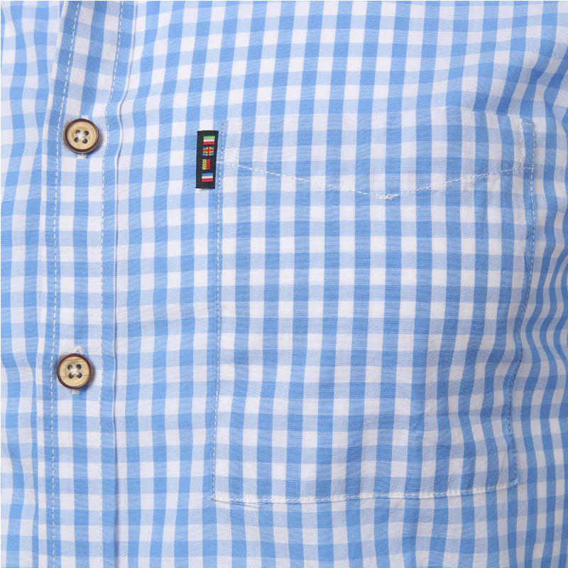 Frederich | Men's Slim Fit Checkered Long Sleeve Collared Shirt