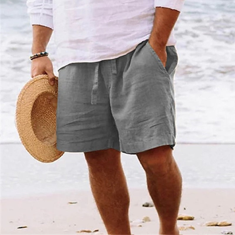Frederick | Men’s Knee Length Drawstring Straight Leg Shorts