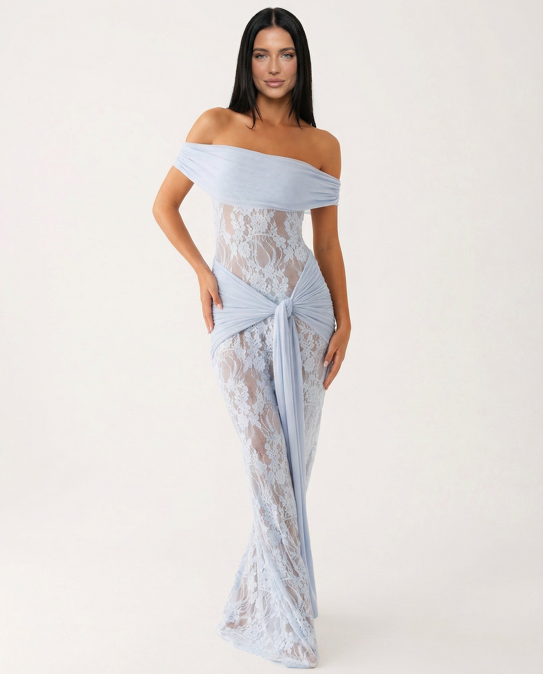 Gabrielle | Women's Fitted Bodycon Sleeveless Maxi Dress