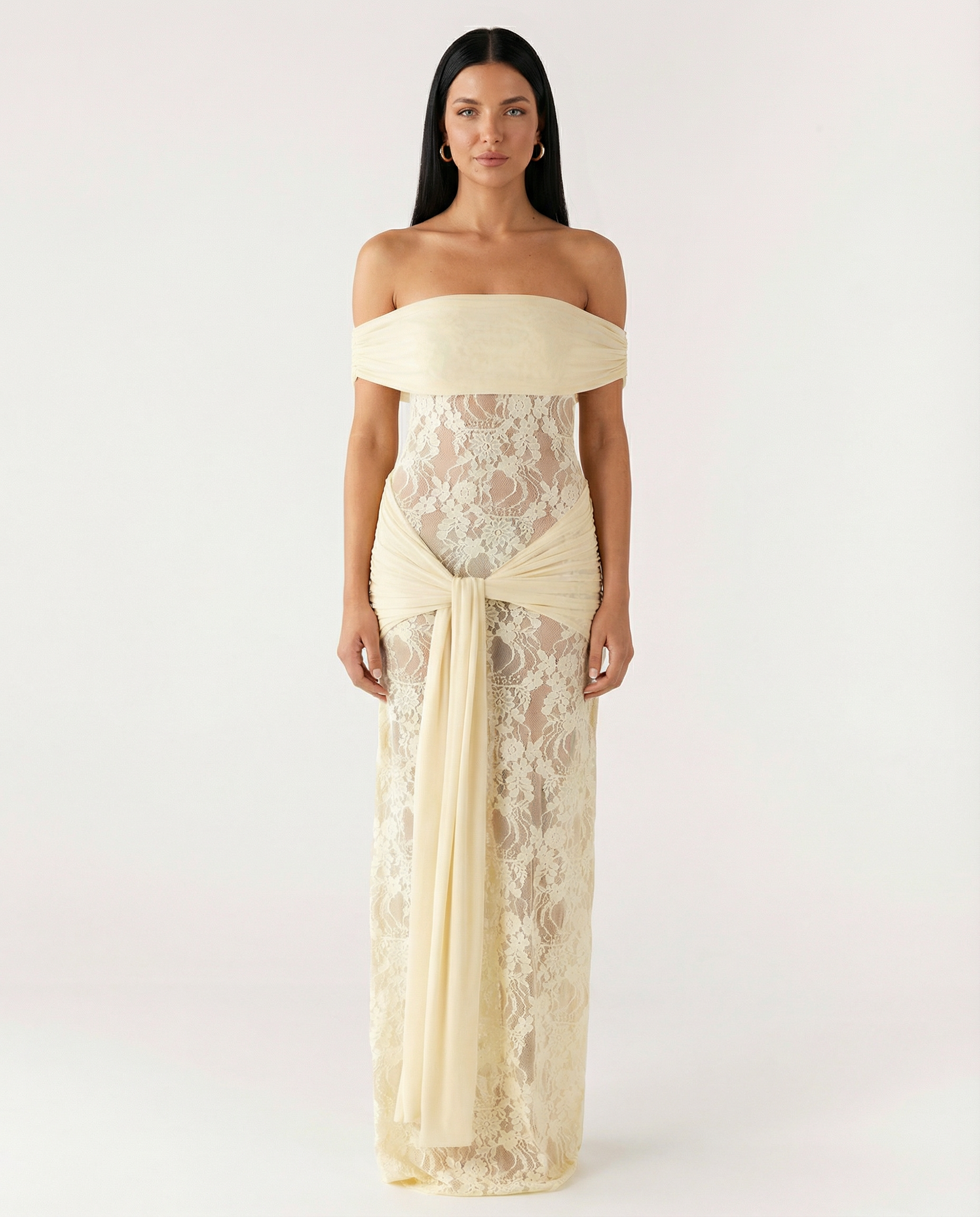 Gabrielle | Women's Fitted Bodycon Sleeveless Maxi Dress