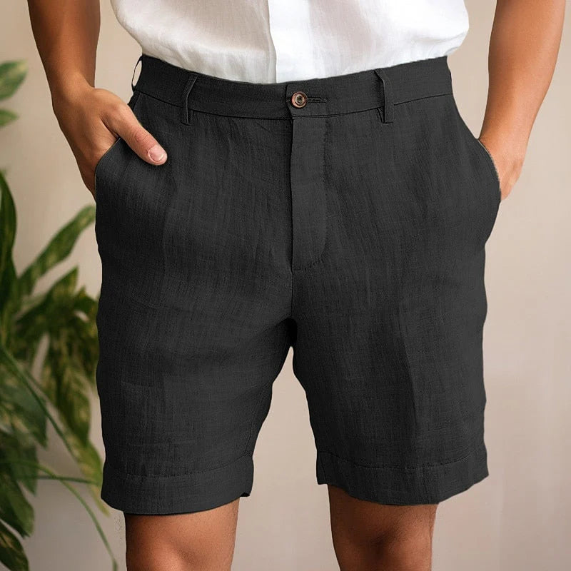 Gavan | Men's Relaxed Fit Button Front Summer Shorts