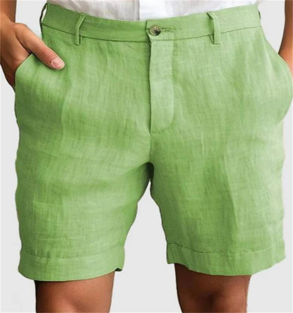 Gavan | Men's Relaxed Fit Button Front Summer Shorts