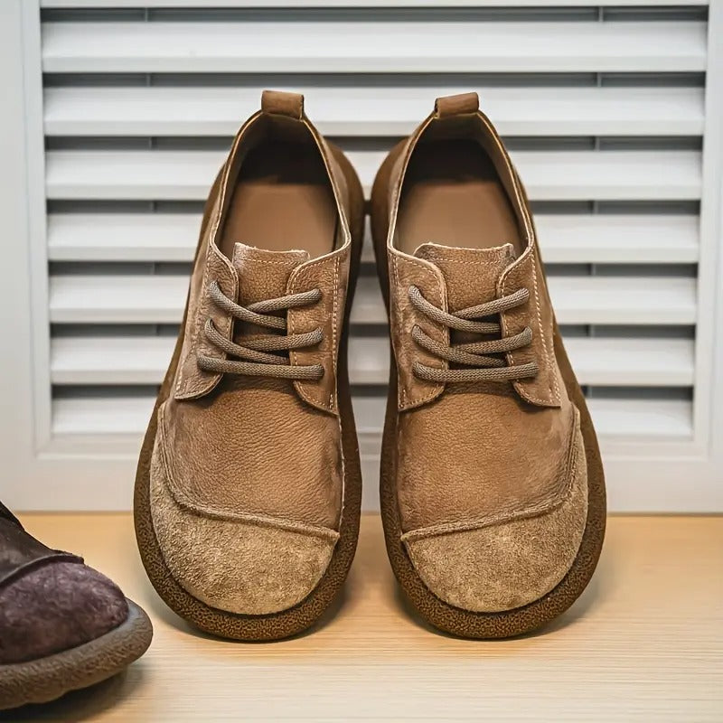 George | Men's Round Toe Lace Up Low Top Walking Shoes