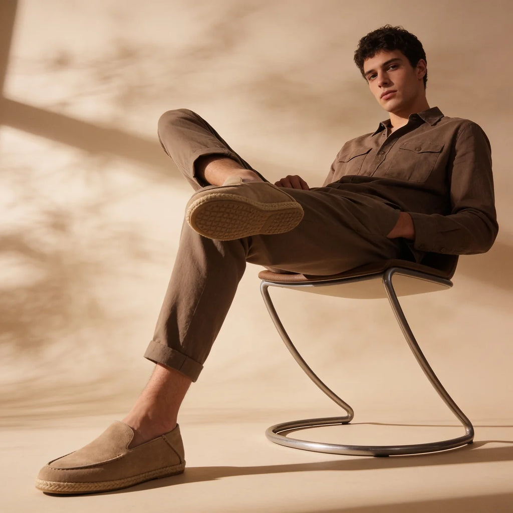 Geraldo | Men’s Slip On Closed Toe Summer Dress Loafers