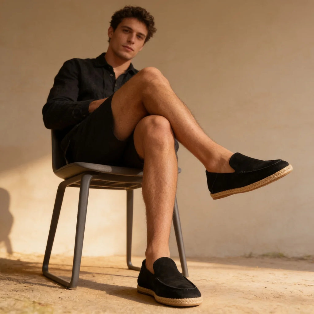 Geraldo | Men’s Slip On Closed Toe Summer Dress Loafers