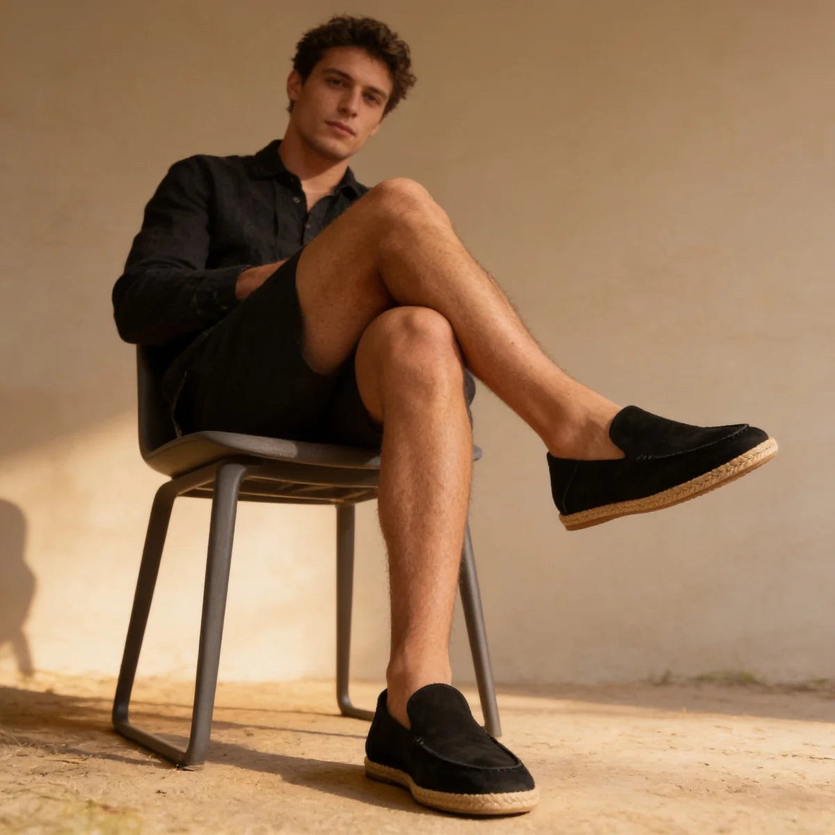 Geraldo | Men’s Slip On Closed Toe Summer Dress Loafers