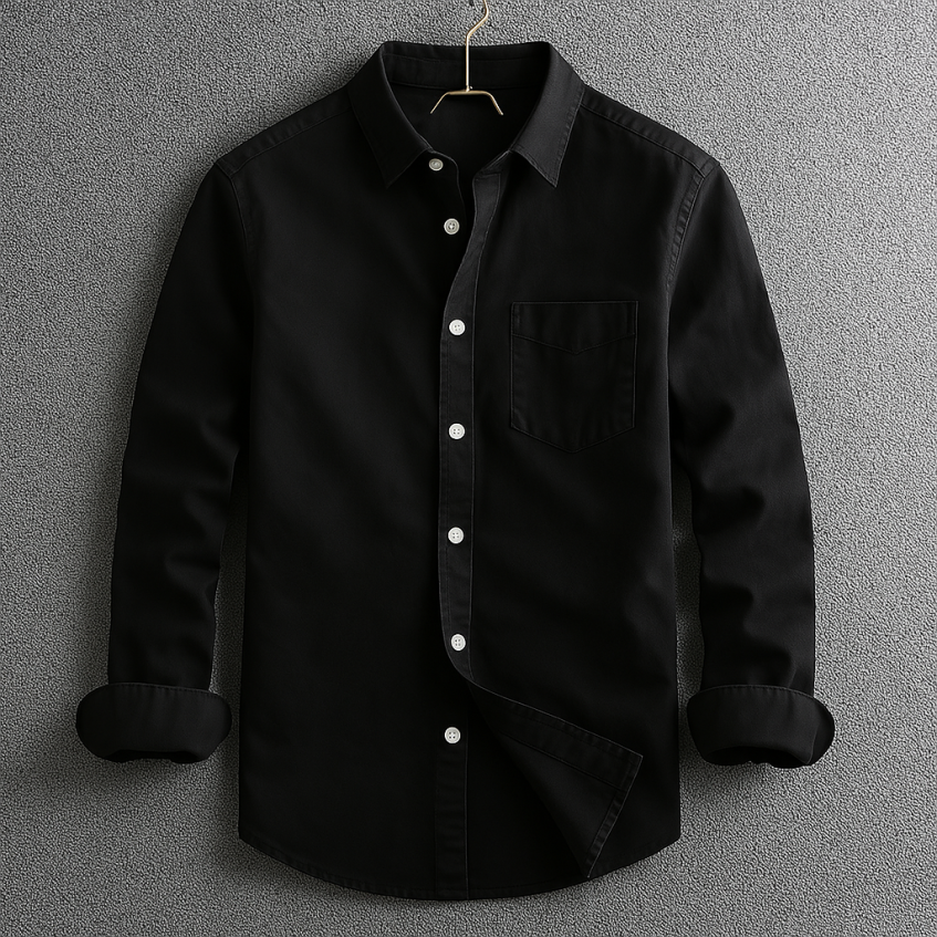 Guillermo | Men's Long Sleeve Button Front Collared Dress Shirt