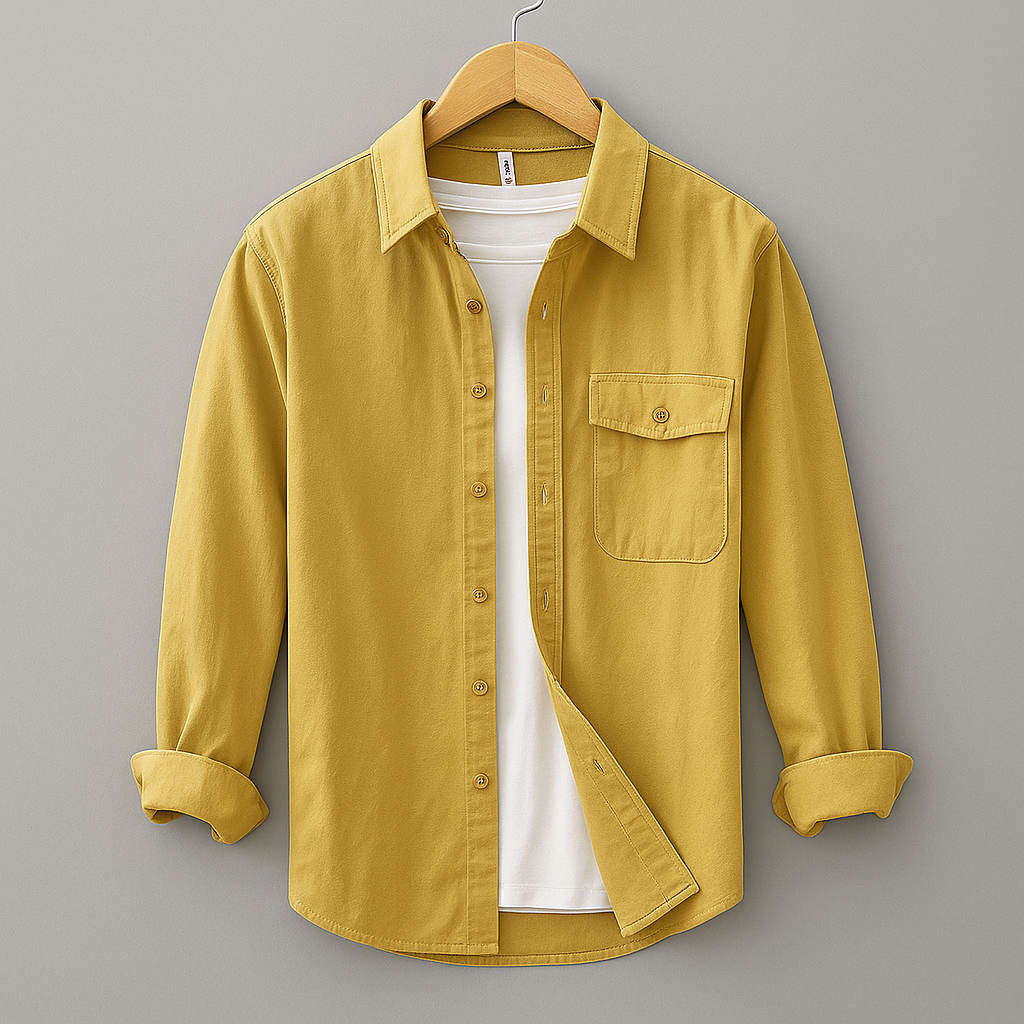 Guillermo | Men's Long Sleeve Button Front Collared Dress Shirt