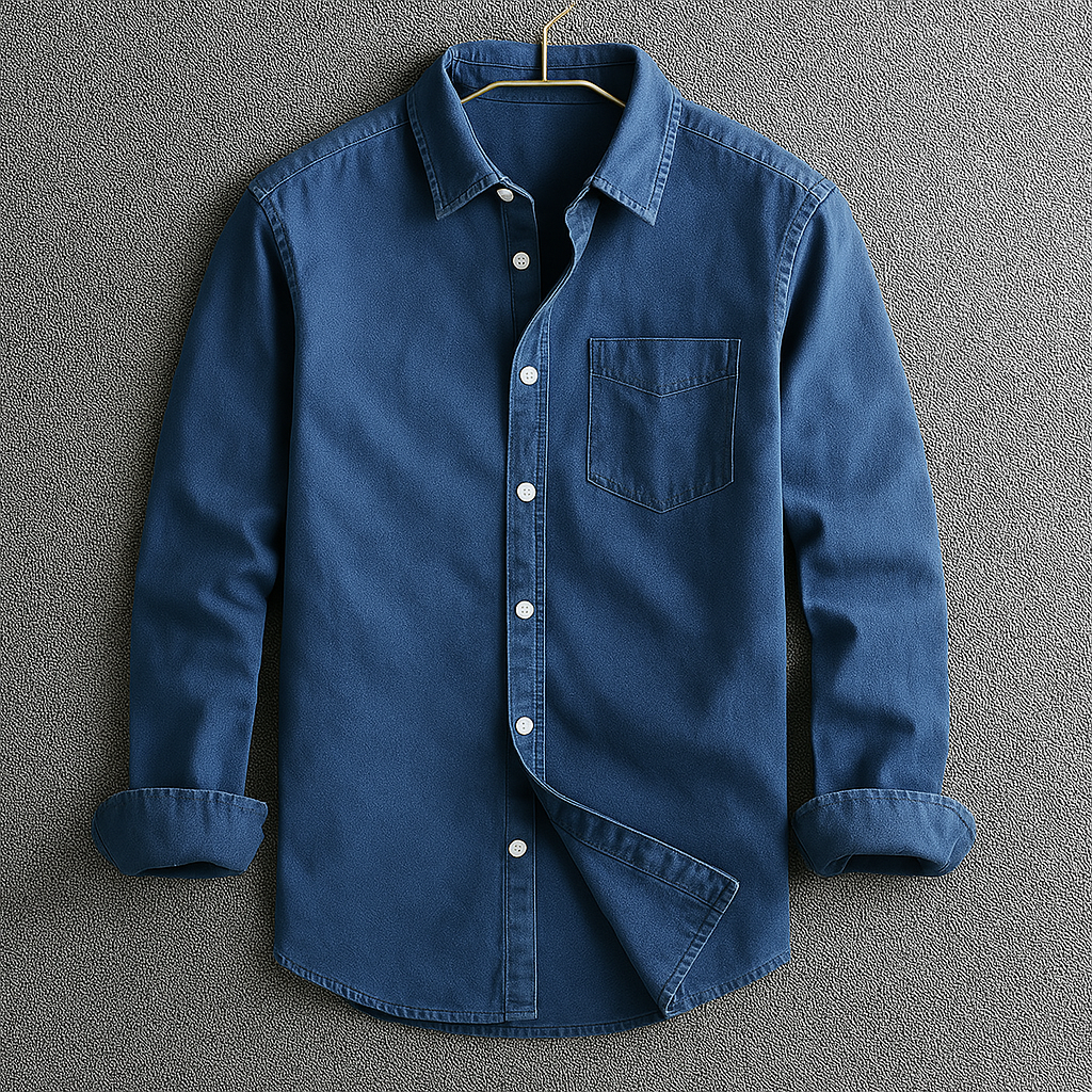 Guillermo | Men's Long Sleeve Button Front Collared Dress Shirt