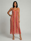 Hallie | Women’s Sleeveless Scoop Neck Flowy Midi Dress