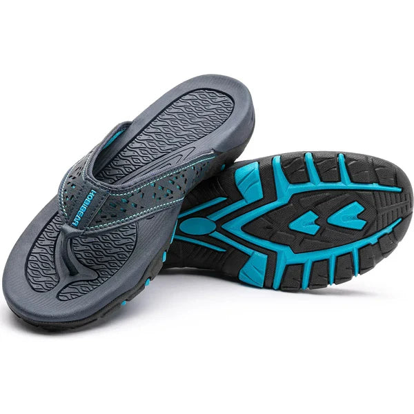 Humphrey | Men's Slip On Round Toe Summer Flip Flops