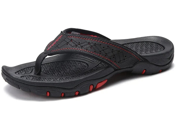 Humphrey | Men's Slip On Round Toe Summer Flip Flops