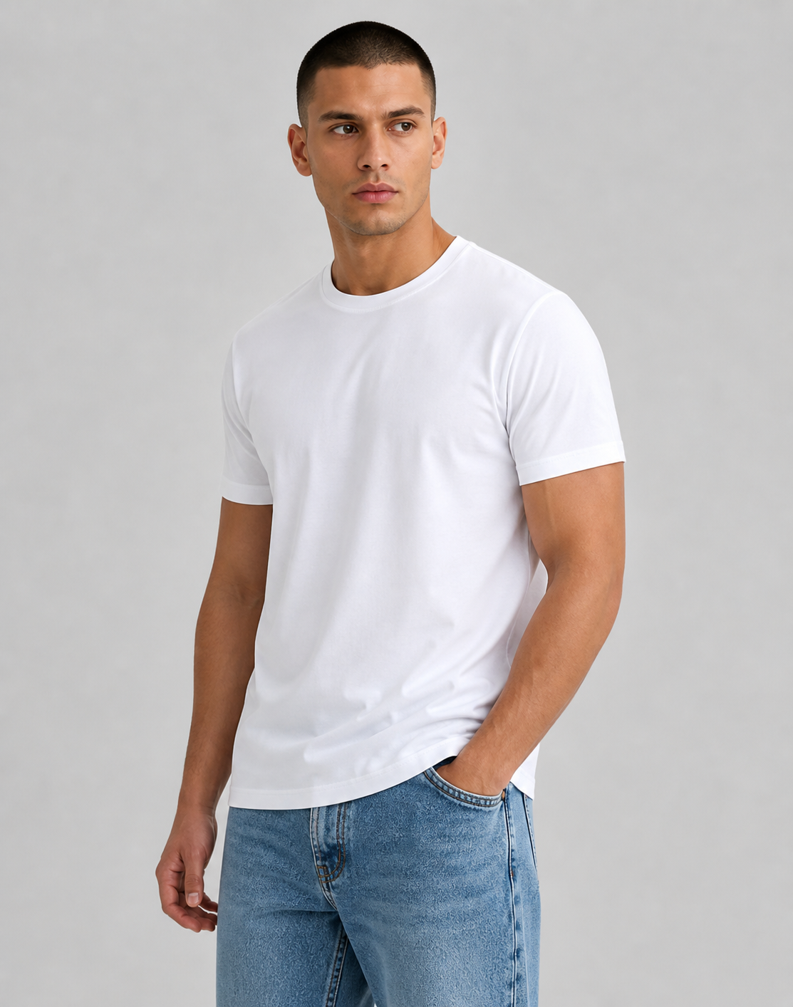Isidore | Men's Short Sleeve Round Neck Summer T Shirt