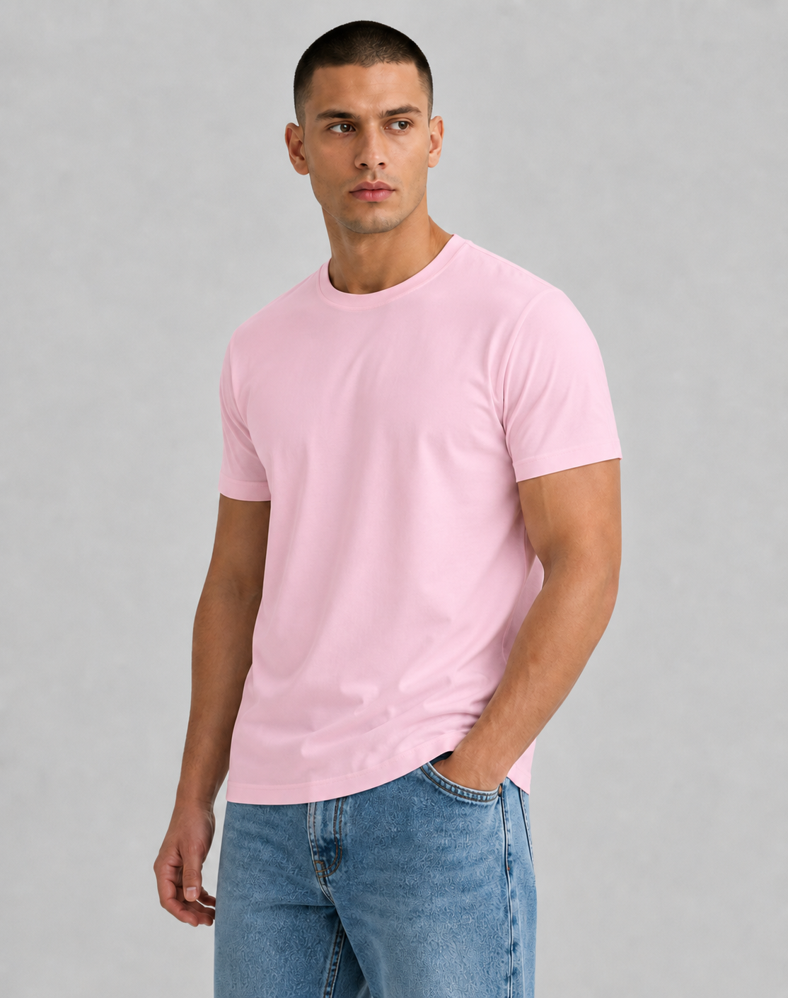 Isidore | Men's Short Sleeve Round Neck Summer T Shirt