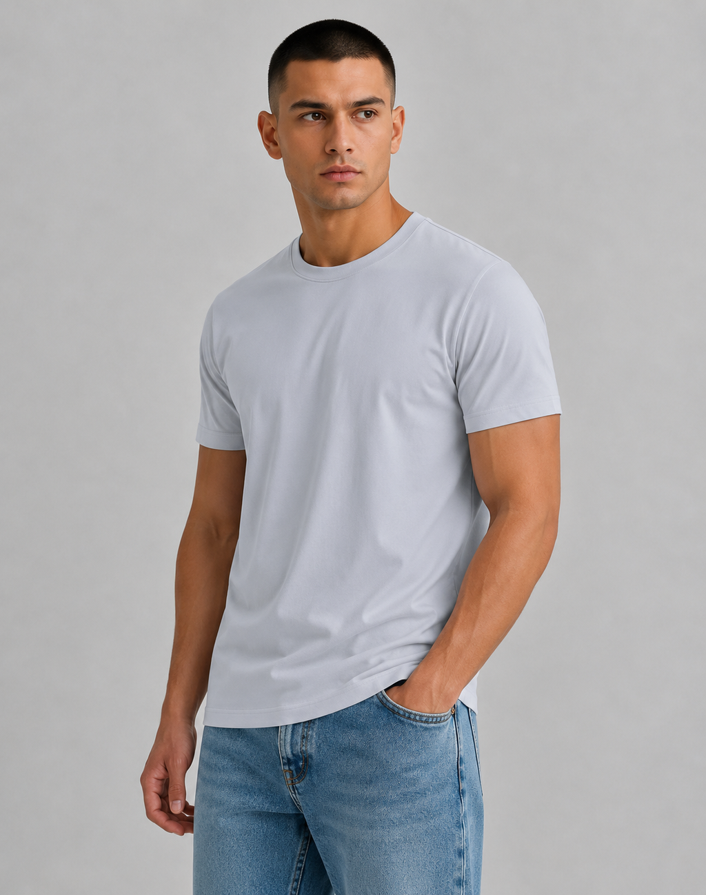 Isidore | Men's Short Sleeve Round Neck Summer T Shirt