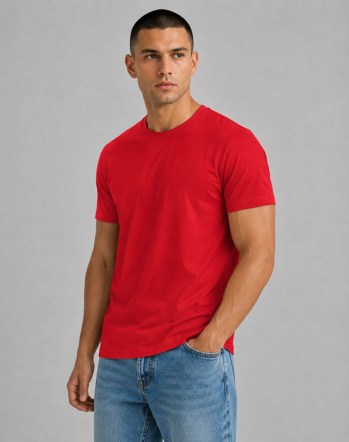 Isidore | Men's Short Sleeve Round Neck Summer T Shirt