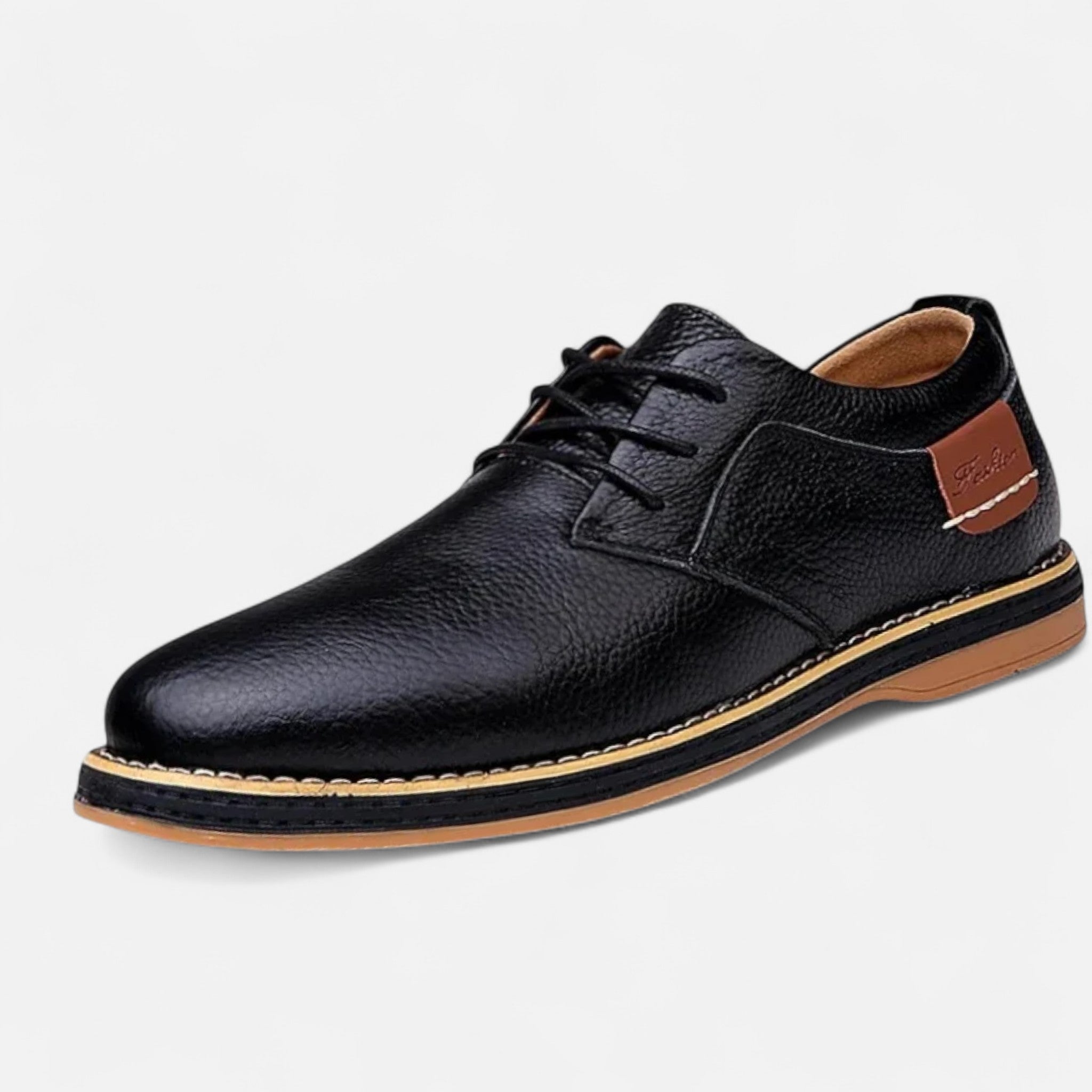 Ismael | Men’s Lace Up Round Toe Dress Shoes