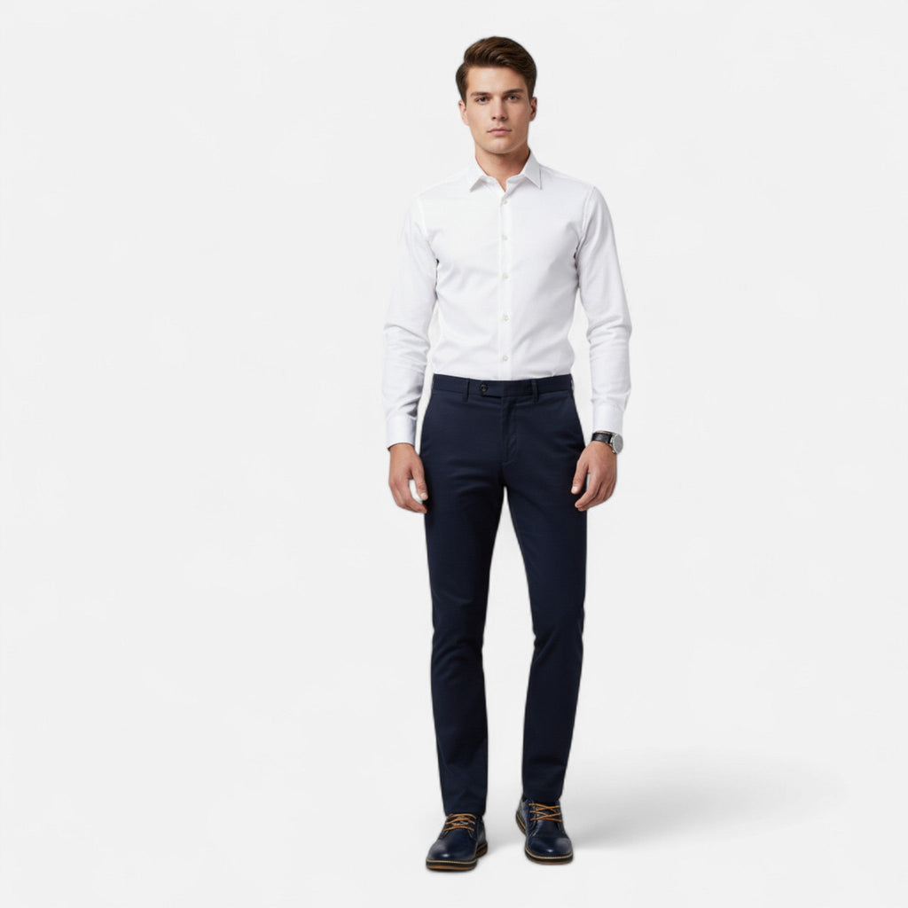 Ismael | Men’s Lace Up Round Toe Dress Shoes